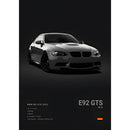 Luxury Black Classic latest sports car F80 M3 M4 M5 Z8 G80 B-BMW Cool Poster Home living room Wall Art Garage Room Decor
