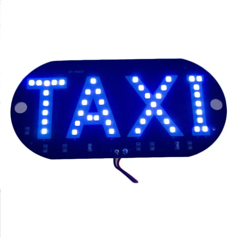 Taxi Cab Windscreen Windshield Sign LED Light Car High Brightness Lamp Bulb