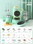 Mini Simulated Kitchen Toys Real Cooking Edition Children's Pretend Play Complete Set of Cooking Utensils Gifts Educational Toys