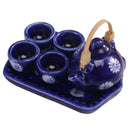 3/5/6pcs 1/12 Dollhouse Miniature Accessories Ceramics Tea Set Model Kitchen Tableware
