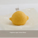 INS Decorative Fragrance Gift Lemon Candle DIY Fragrance Birthday Gift with Hand Gift Imitation Fruit Candle Scented Candles
