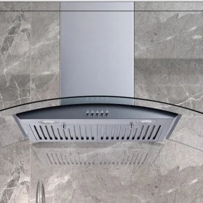 90 CM High Quality SS Wall Mounted Chimney Range Hood Cooker Hood Kitchen Hood