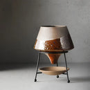 European Ceramic Flower Pot Decoration Metal Stand Abstract Irregular Vase Succulent Plant Flower Pot Modern Home Decoration New