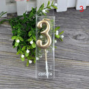 1 2 3 4 5 6 7 8 9 0 Number Birthday Candles Gold Silver Kids Birthday Candles for Cake Party Supplies Decoration Cake Candles