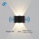 Up and Down LED Wall Lamp Waterproof IP66 Interior Wall Light For Bedroom Living Room Corridor Indoor Outdoor Lighting