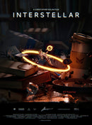 Sci-fi movie interstellar movie poster canvas painting universe planet wall art picture modern room home decoration