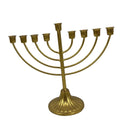 Candlestick Jewish Holder Hanukkah Decoration Menorah for Desk Living Room