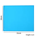 Non-stick Silicone Baking Mat Pad Swiss Cake Roll Pad Cake Tray Pan Mat Baking Pastry Tool Oven Mat Bakeware Kitchen Accessories