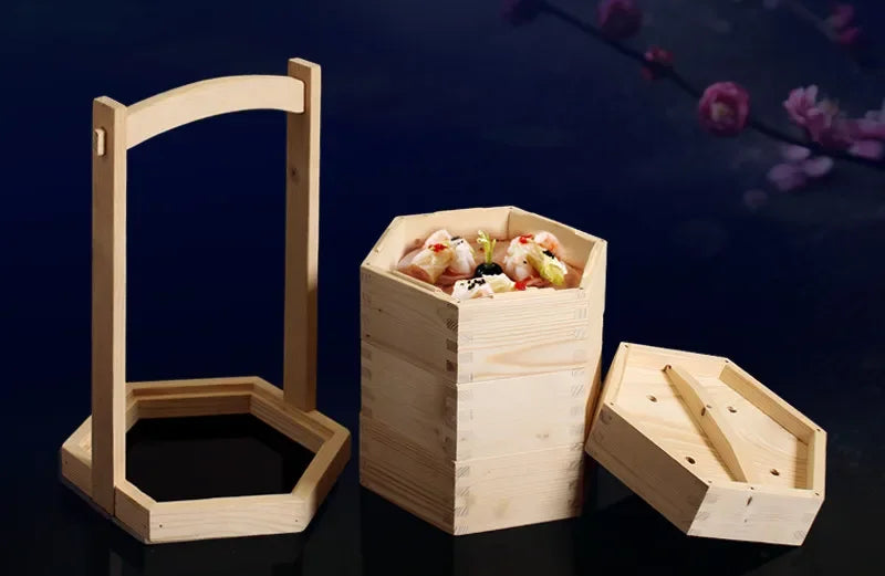 Chinese Dumplings Bamboo Steamer Cooker with Lid Dimsum Steamer Fish Rice food Vegetable Basket Kitchen Cooking Tools basket pot