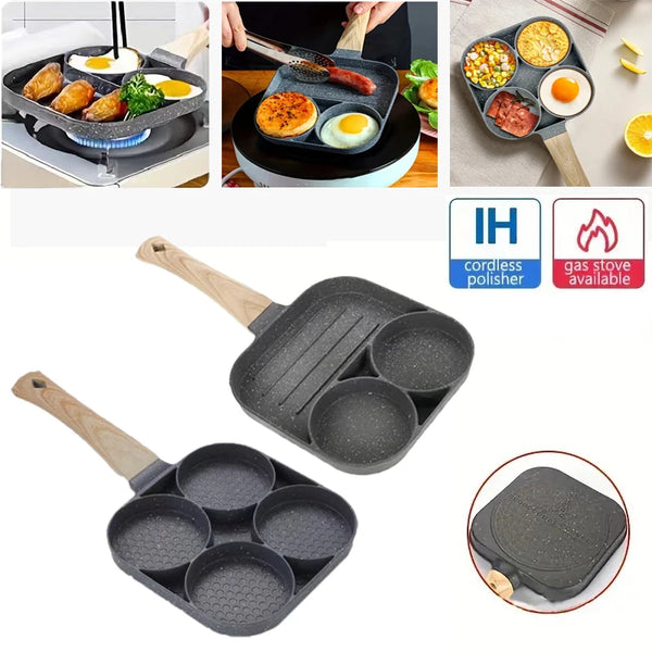 Kitchen Egg Frying Pan Nonstick Pancake Pans 3/4-Cups Cookware Pancake Pan Egg Pan Suitable for Gas Stove Induction Cooker 1 Pcs