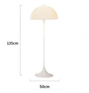 Nordic Danish Designer LED Mushroom Floor Lamp Living Room Study White  Bedroom Bedside Reading Decorative Lighting Fixture Art