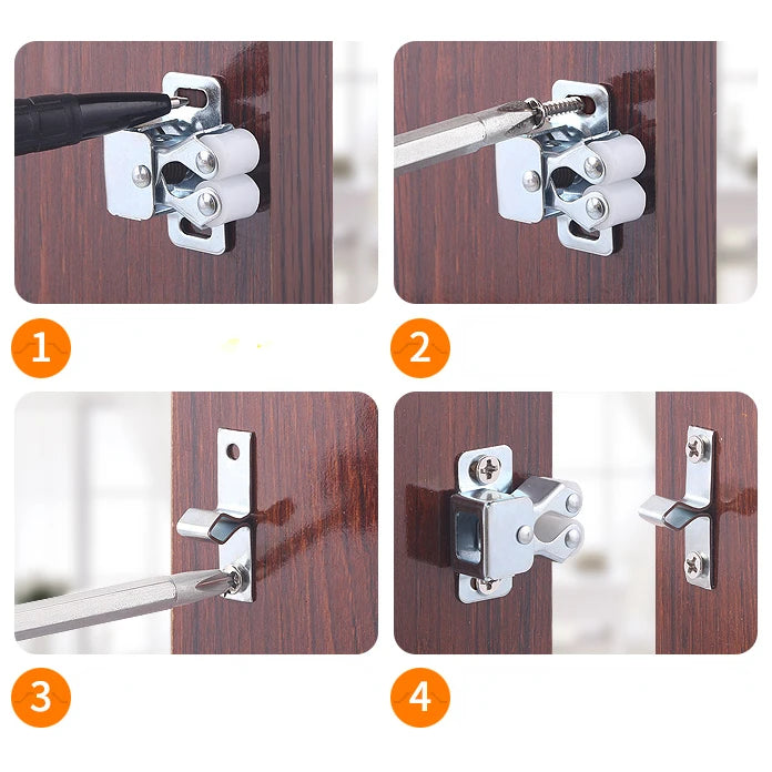 Magnet Cabinet Catches Door Stop Closer Stoppers Damper Buffer for Wardrobe Hardware Furniture Fittings Accessories Drawers