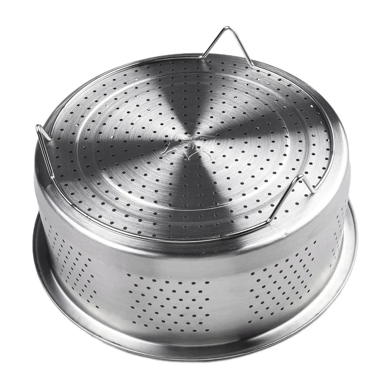 Steamer Insert Steamer Pot 304 Stainless Steel Basket Rice Steamer Pressure Cooker With Steaming Foot Easy To Pick Up