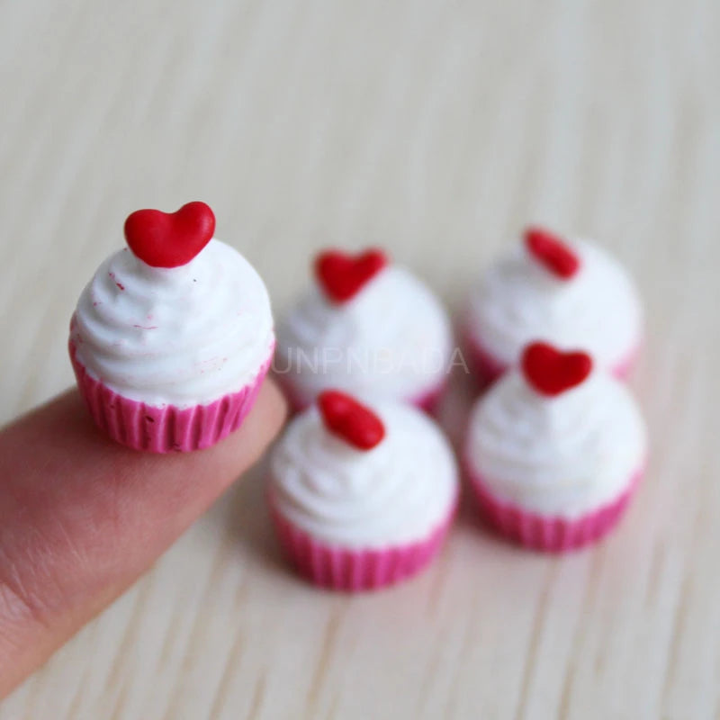 Cute Simulation 1/6 Miniature Dollhouse Cake Pizza Mini Bread Food For BJD Doll Kitchen Toy Accessories