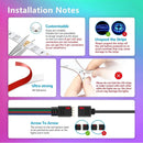 LED Strip Bluetooh APP IR remote Control USB RGB 5050 Lights Changed to Warm forBedroom TV Wall And Living Room Party Decoration