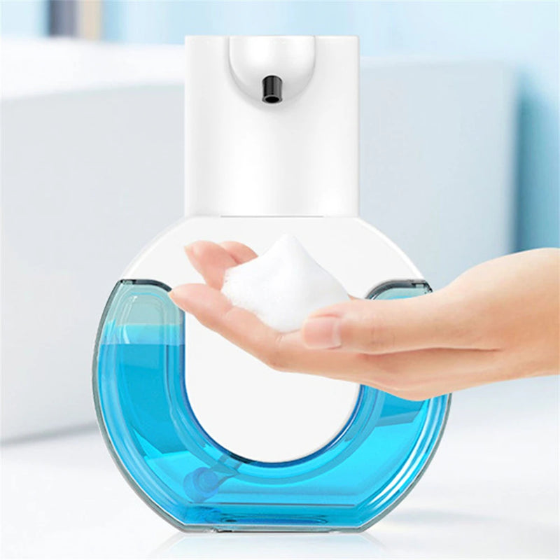 USB Charging Automatic Induction Foam Soap Dispenser Smart Liquid Soap Dispenser Auto Touchless Hand Washer for Kitchen Bathroom