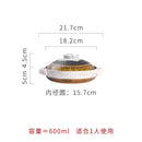 Japanese casserole soup stew pot ceramic high temperature resistant rice noodle stewpan gas cooker household saucepan 0.6-2.5L