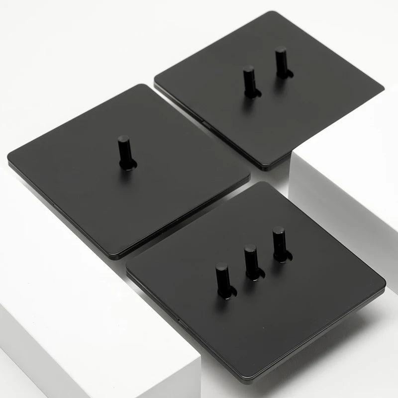 Eu Black Retro Toggle Wall Light Switch belt. Antique Switch socket with USB charging. 220V1gang2way Speed control switch