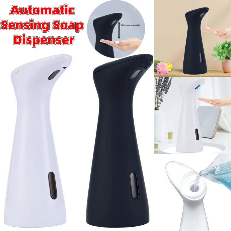Automatic Soap Lotion Dispenser Touchless 200/400ML Hand Sanitizer Dispenser PX6 Waterproof Hand Free Kitchen Bathroom Washroom
