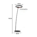 Ring Fishing Floor Lamp Room Decor Golden Long Pole Modern Simple LED Minimalist Light Luxury Designer Vertical Table Lamps