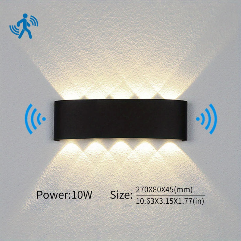 Up and Down LED Wall Lamp Waterproof IP66 Interior Wall Light For Bedroom Living Room Corridor Indoor Outdoor Lighting