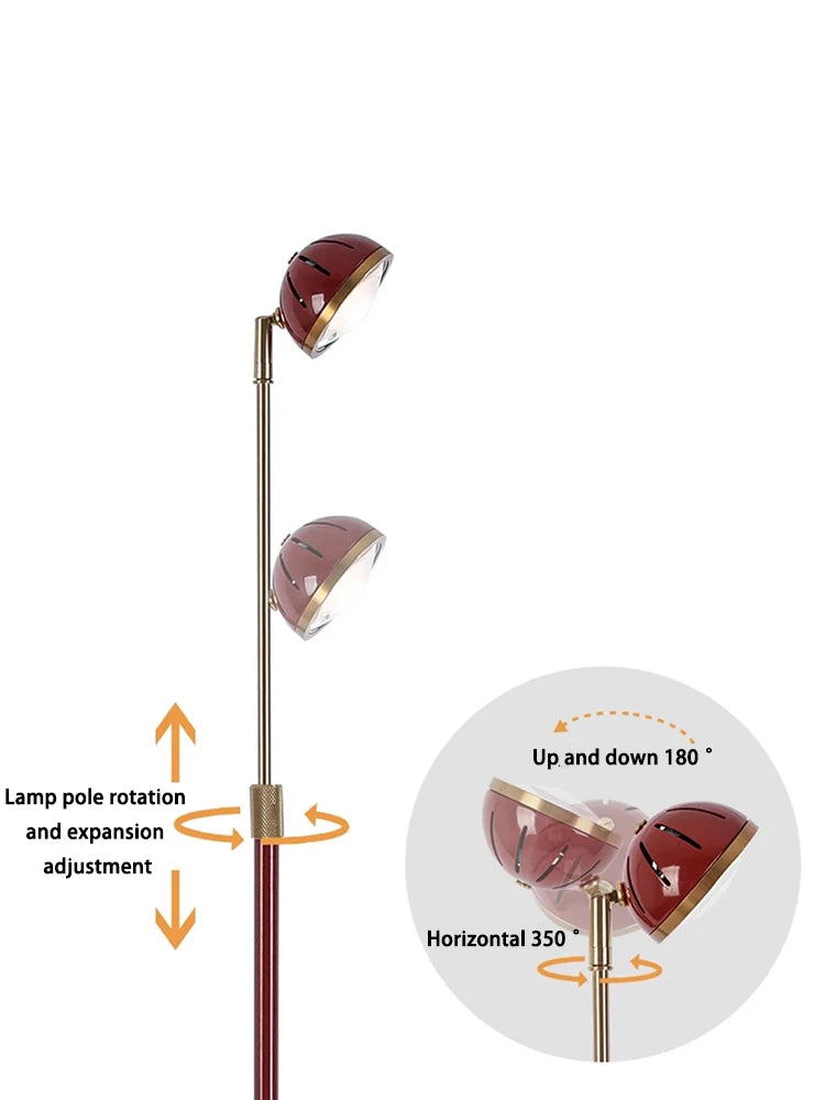 Nordic Floor Lamps Luxury Reading Vertical Bedside Atmosphere Designer Light Lamp Modern Aesthetic Indoor Lighting Decorative
