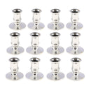 2/4pcs Traditional Shape Taper Standard Plastic Candle Holders Candlestick Wedding Dinner Decor for Electronic Candles ForParty