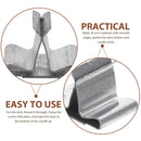 100pcs Wood wax core bases Wick Tabs Base Clips Wick Iron Tabs Holder Stand universal Candles Making DIY Supplies