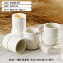 Norway Swedish Aromatherapy Candle Holder Wholesale Resin Ceramic Cup Fragrance Handmade DIY Home Decoration Ornament Wedding