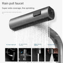 Kitchen 304 Stainless Steel Waterfall Sink, Large Single Slot, Digital Display Embossed Washing Basin Household Dishwashing Sink