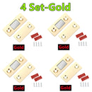 4/2/1Set Strong Magnetic Cabinet Catches Ultra-Thin Door Magnets Stops Invisible Adhesive Drawer Magnet Catch for Kitchen Closer
