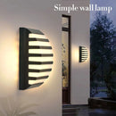 Led Outdoor Wall Light Waterproof IP66 Motion Sensor Led Outdoor Lighting Porch Lights Balcony Garden Lights Outdoor Wall Lamp