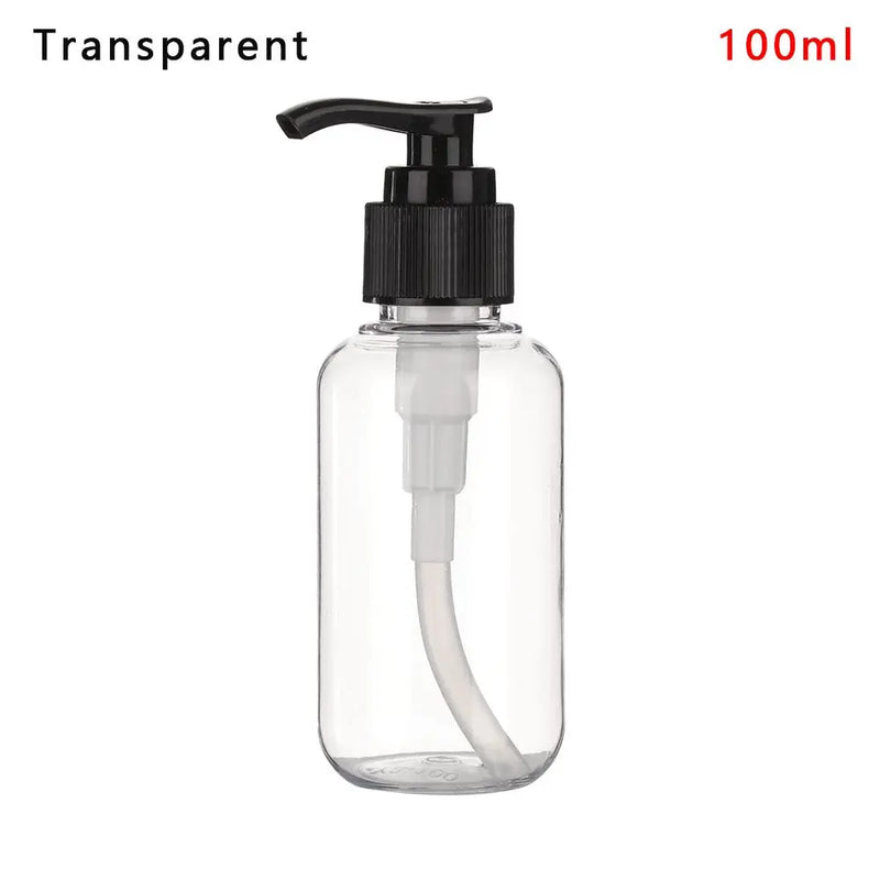 100ml 200ml 300ml Bathroom Portable Soap Dispensers Lotion Shampoo Shower Gel Soap Empty Bath Pump Bottle Travel Containers