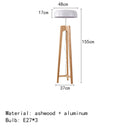 Pileo Porada Floor Lamp Classical wood lamp E27 Bulb Home Art Deco Atmosphere Lighting Hotel Bedroom Shop farmhouse light