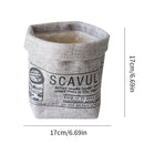 Fabric Flower Pots Cover Storage Bag Storage Box Can Wash Flower Device Creative Desktop Plant Bag Home Decoration Accessories