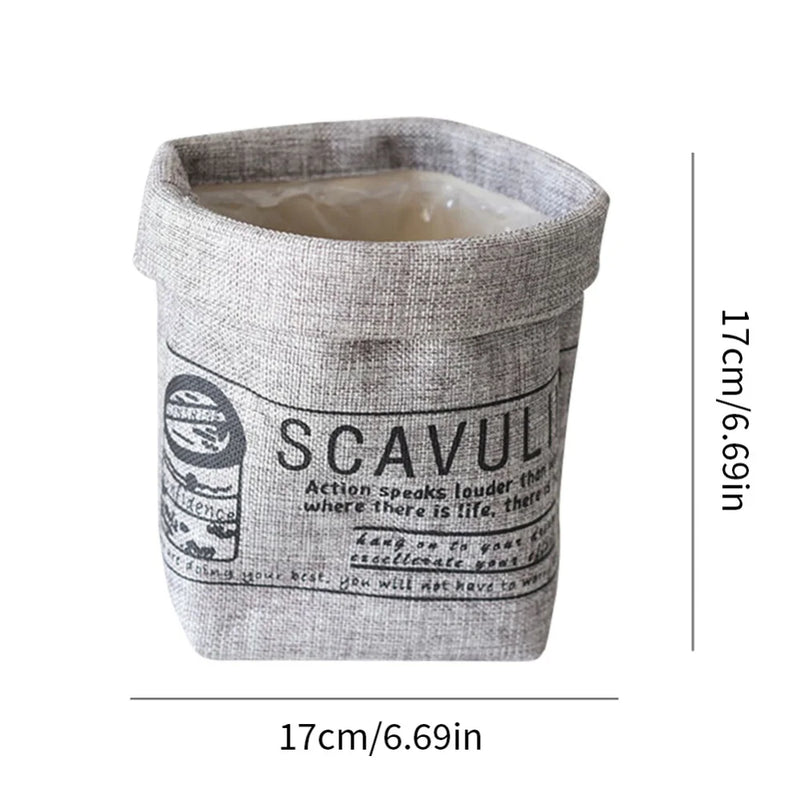 Fabric Flower Pots Cover Storage Bag Storage Box Can Wash Flower Device Creative Desktop Plant Bag Home Decoration Accessories