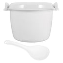 Microwave Rice Cooker Egg Steamer for Cooking Oven Pot Bowl Microwavable Soup Pasta