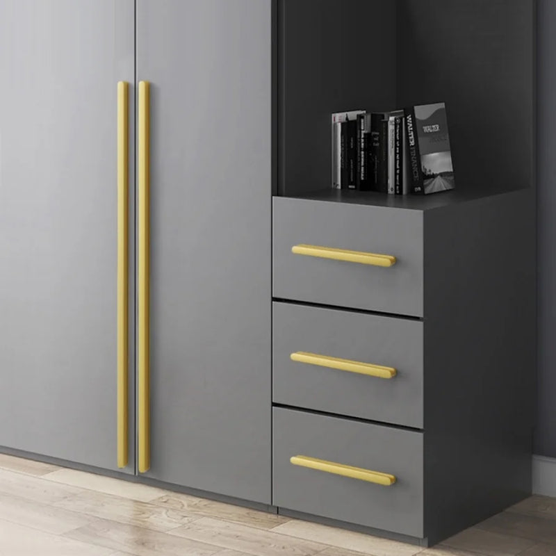 500mm 800mm 1000mm Closet Kitchen Cabinet Pull Long Handles for Wardrobe and Cupboard Drawer Knobs Furniture Handles Pulls