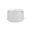 Microwave Steamer Kitchen Hot Buns Dumplings with Lid Household Multifunctional Steamer