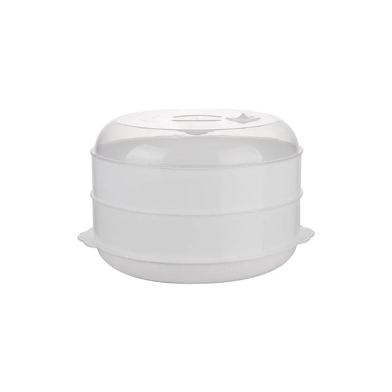 Microwave Steamer Kitchen Hot Buns Dumplings with Lid Household Multifunctional Steamer