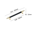 Modern Light Luxury European Wardrobe Cabinet Door Handle Drawer Shoe Cabinet Furniture Hardware Circular Tube Handle