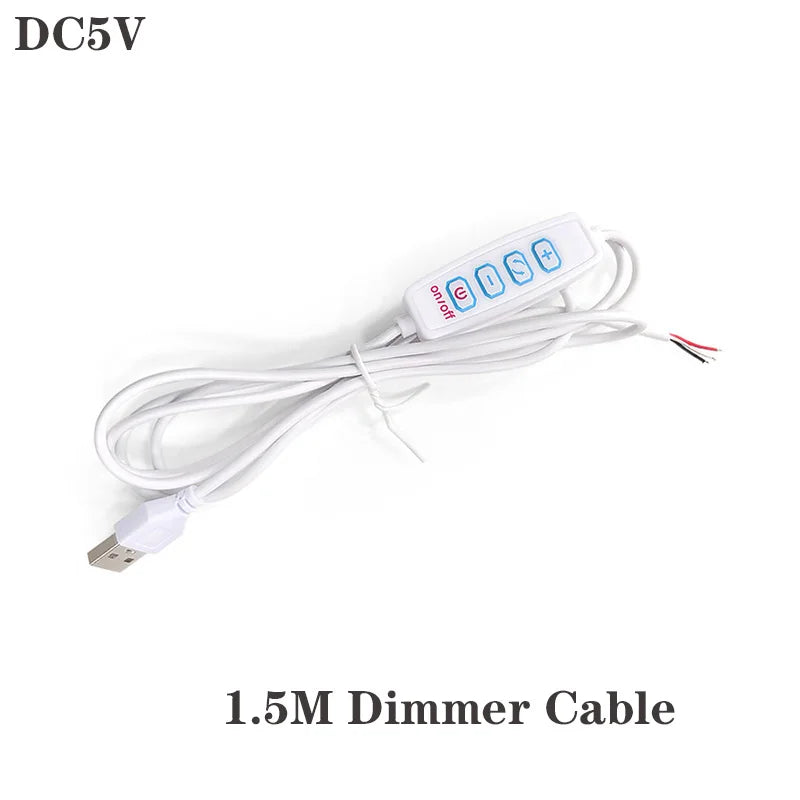 Ultrathin 8mm USB DC5V 3W 10W Dimmable Spotlight Surface Mounted Mini LED Circular Simple Ceiling Light Exhibition Cabinet Lamp