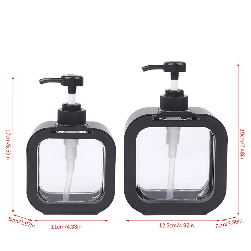 300/500Ml Kitchen Liquid Soap Dispenser Empty Pump Shampoo Bottle Dish Soap Container Bathroom Shower Gel Laundry Liquid Storage