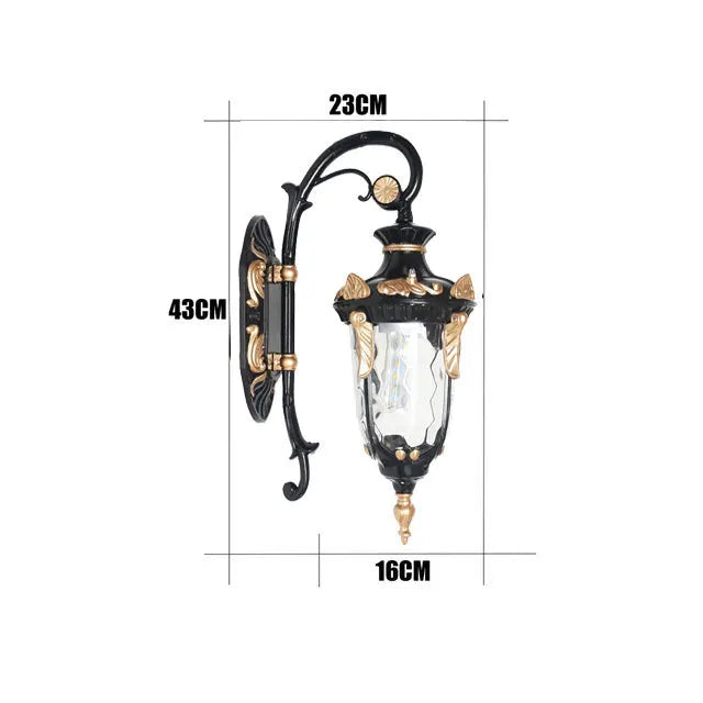 Europe Outdoor Wall Lamp American Style Retro Exterior Light Waterproof O Garden Lights