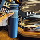 530ML/750ML Thermos Water Bottle Large capacity Stainless Steel Vacuum Flask Mug Portable Outdoor Thermal Mug Sports Drinks Cup