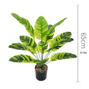 Plantain Palm Simulated Potted Plant Artificial Plants Garden Room Decoration Fake Flower Leaf Bonsai Outdoor Party Ornament