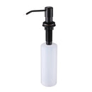 8 Colors Countertop Stainless Steel Kitchen Sink Brushed Gold Liquid Soap Dispenser Large Capacity Liquid Detergent Pump Bottle
