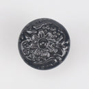 Colorful Floral Ceramic Handle Cabinet Door Solid Wood Furniture Wardrobe Handle Single-hole Drawer Hardware