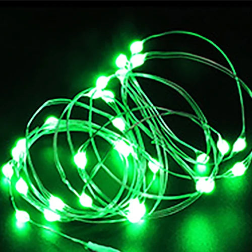 1M 2M 3M 5M LED Copper Wire String Lights Fairy Light Outdoor Garland Wedding Light for Home Christmas Garden Holiday Decoration