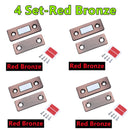 4/2/1Set Strong Magnetic Cabinet Catches Ultra-Thin Door Magnets Stops Invisible Adhesive Drawer Magnet Catch for Kitchen Closer